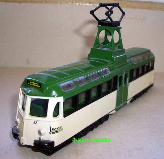 Blackpool Brush Railcoach Single Deck Tram